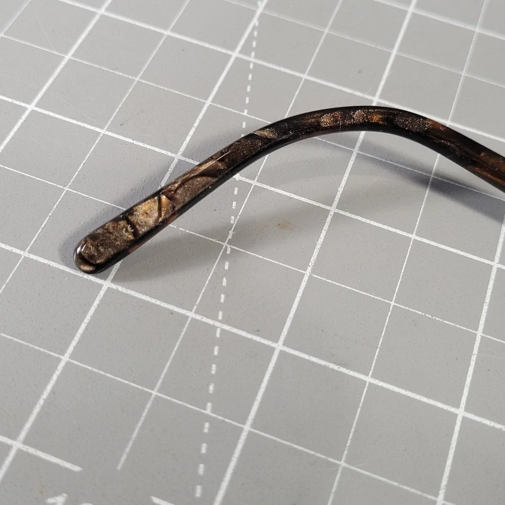 Vera Wang Eyeglass Frames V330 BR 54-16-138 Brown Tortoise Oval Full Rim Womens‎